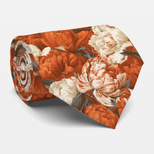 Tulpen-Blumen-Ehemann-Herbst-Hochzeit Krawatte