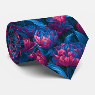 Tulpen-Blumen-Herren-Trachten für Hochzeiten Krawatte