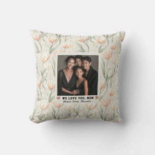 Tulpen-Blumen-Oma-Mama-Photo-Sofa Kissen