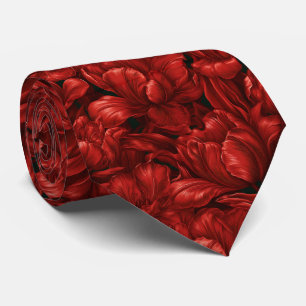 Tulpen-Blumen-Onkel-Budget-Hochzeit Krawatte