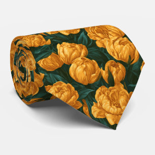 Tulpen-Blumen-Trauzeuge-Budget-Hochzeit Krawatte