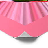 Tulpen Blumenstrauß Poster (Ecke)