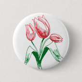 Tulpen Button (Vorderseite)