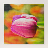 Tulpen Collage Puzzle (Vertikal)