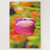 Tulpen Collage Puzzle (Vertikal)
