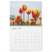 Tulpen das ganze Jahr hindurch Kalender (Feb 2026)