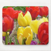 Tulpen des Botanischen Gartens Mousepad (Vorne)