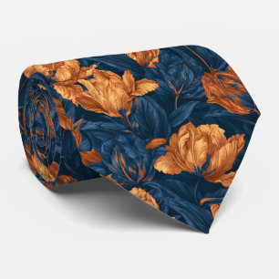 Tulpen-Druck Herrenbekleidung Seeufer-Hochzeit Krawatte