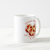 Tulpen, Freunde, Tasse (VorderseiteRechts)