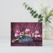 Tulpen für Dich ... Postkarte (Stehend Vorderseite)