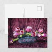 Tulpen für Dich ... Postkarte (Vorne/Hinten)
