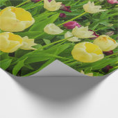 Tulpen für glänzendes Wrapping Paper Geschenkpapier (Ecke)