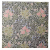 Tulpen, Gänseblümchen und Geißblatt Fliese (Vorderseite)