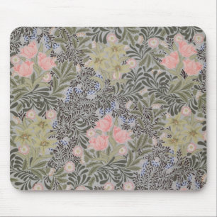 Tulpen, Gänseblümchen und Geißblatt Mousepad