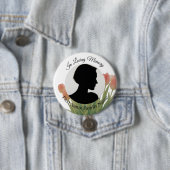 Tulpen-Gedenkfoto-Button Button (Beispiel)