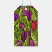 Tulpen Geschenkanhänger (Rückseite)