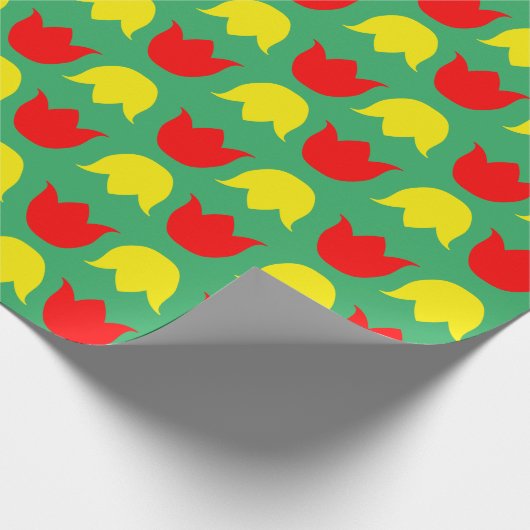 Tulpen Geschenkpapier (Ecke)