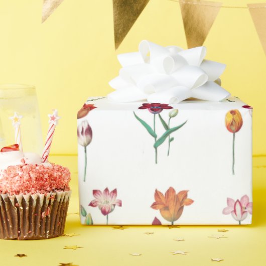 Tulpen Geschenkpapier (Geburtstagsparty)