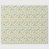 Tulpen-Geschenkpapier Geschenkpapier (Flach)