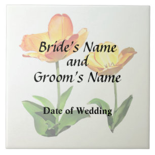 Tulpen Hoch und Niedrig Hochzeitsprodukte Fliese