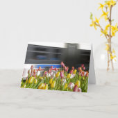 Tulpen im Stadtesprit Karte (Gelbe Blume)