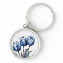 Tulpen in Delfter Blau 