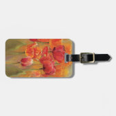 Tulpen in der Mitte Gepäckanhänger (Vorderseite horizontal)