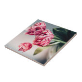 Tulpen in einem Vase Fliese (Seite)