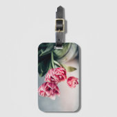 Tulpen in einem Vase Gepäckanhänger (Vorderseite Vertikal)