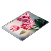 Tulpen in einem Vase Notizblock (Linke Seite)