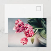 Tulpen in einem Vase Postkarte (Vorne/Hinten)