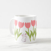 Tulpen Kaffeetasse (Vorderseite Links)