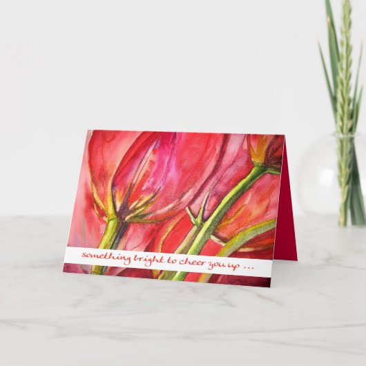 Tulpen Karte (Vorderseite)