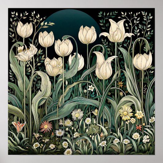 Tulpen Kunst Druck Poster (Vorne)