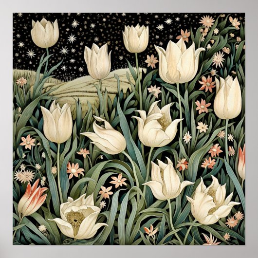 Tulpen Kunst Druck Poster (Vorne)
