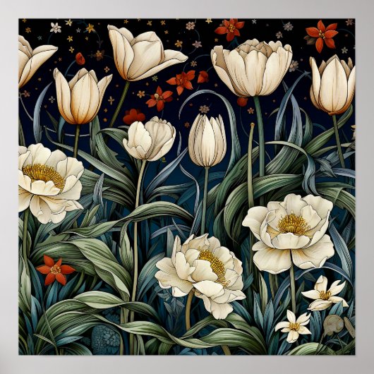 Tulpen Kunstprint Poster (Vorne)