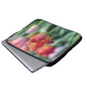 Tulpen-Laptop-Hülle hervorheben Laptopschutzhülle (Vorne Knopf)