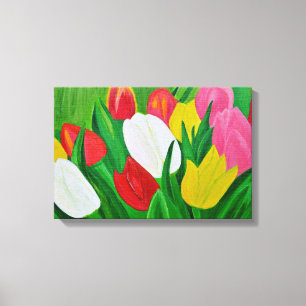 Tulpen Leinwanddruck