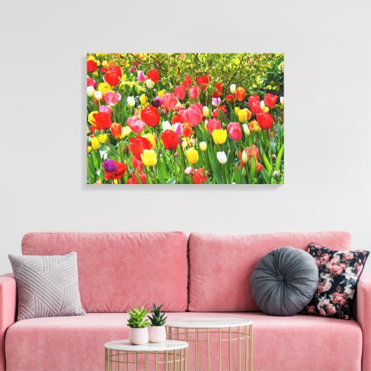 Tulpen Leinwanddruck (Insitu (Wohnzimmer))