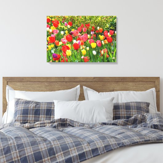 Tulpen Leinwanddruck (Insitu (Schlafzimmer))