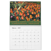 Tulpen mit Zitaten und Redewendungen Kalender (Feb 2027)