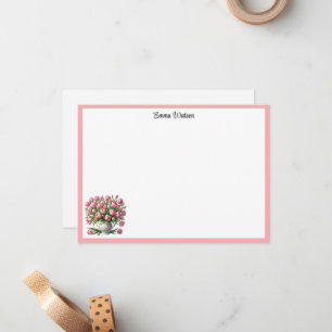 Tulpen Mitteilungskarte