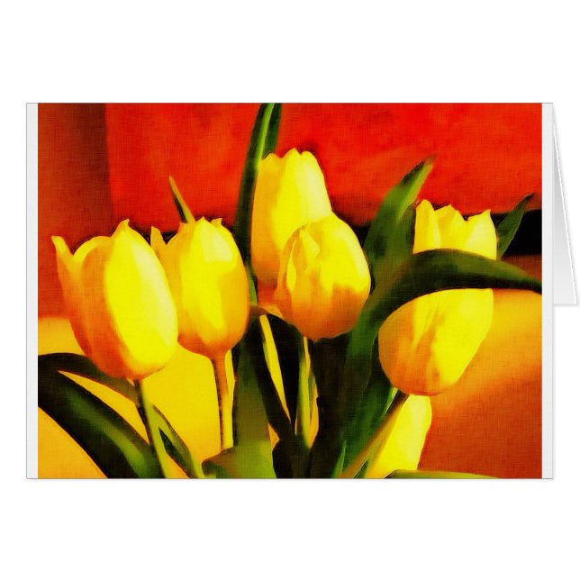 Tulpen (Ölfarbe) (Vorderseite (Horizontal))