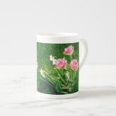 Tulpen Porzellantasse (Vorderseite Rechts)