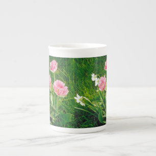 Tulpen Porzellantasse