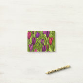 Tulpen Post-it Klebezettel (Auf Schreibtisch)