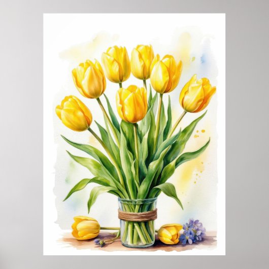 Tulpen Poster (Vorne)