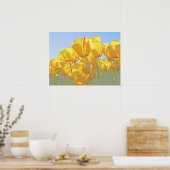 Tulpen Poster (Küche)