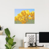 Tulpen Poster (Heimbüro)