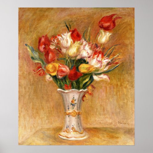 Tulpen, Renoir Poster (Vorne)